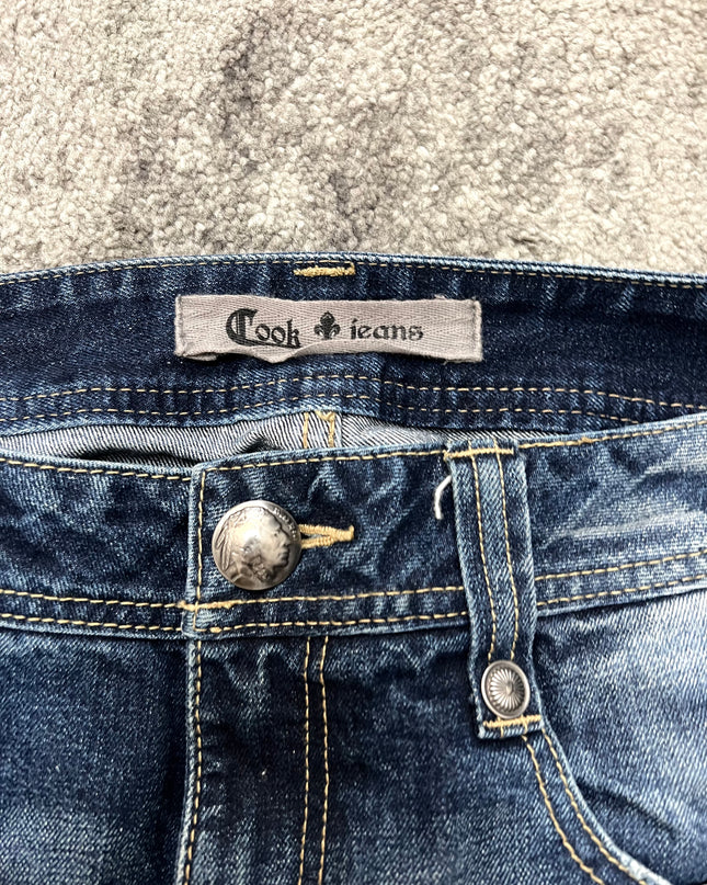 COOK JEANS "BLEACHED REBELLION" DENIM