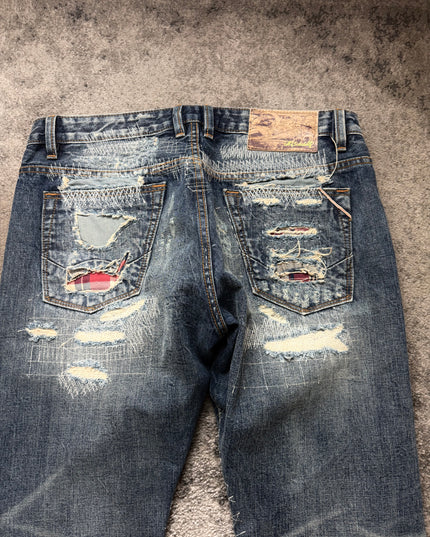 LOLITA "NEON FADE RITUAL" DENIM