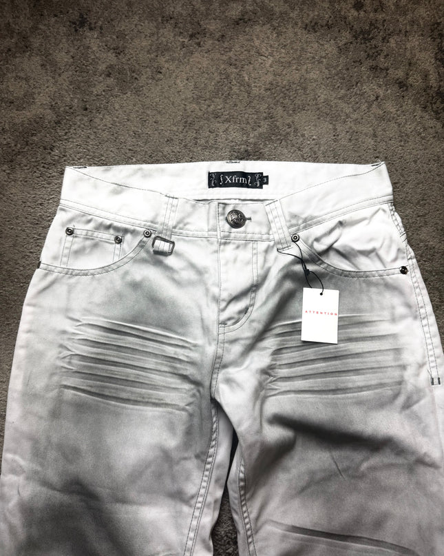 XFRM "WHITE STATIC" DENIM (S-M)