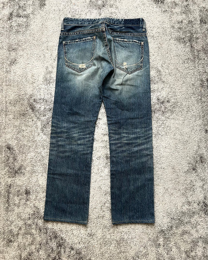 FACTOTUM "STATIC PULSE SELVEDGE" DENIM
