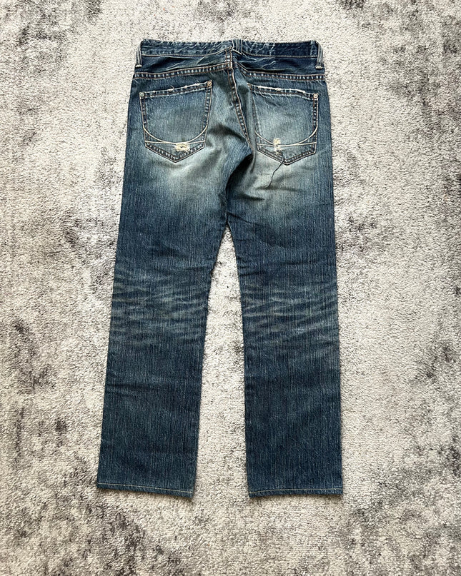 FACTOTUM "STATIC PULSE SELVEDGE" DENIM