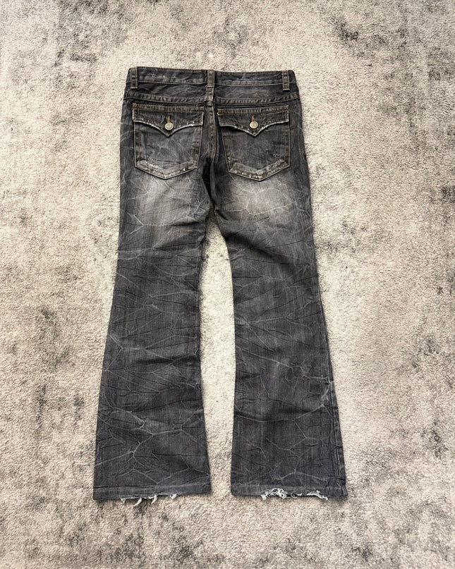 AGATE "SHATTERED GREY PULSE" DENIM