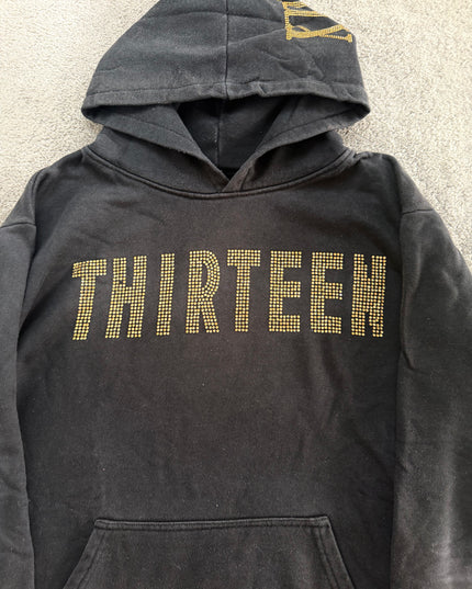 THIRTEEN JAPAN "GOLD RHINESTONE" HOODIE