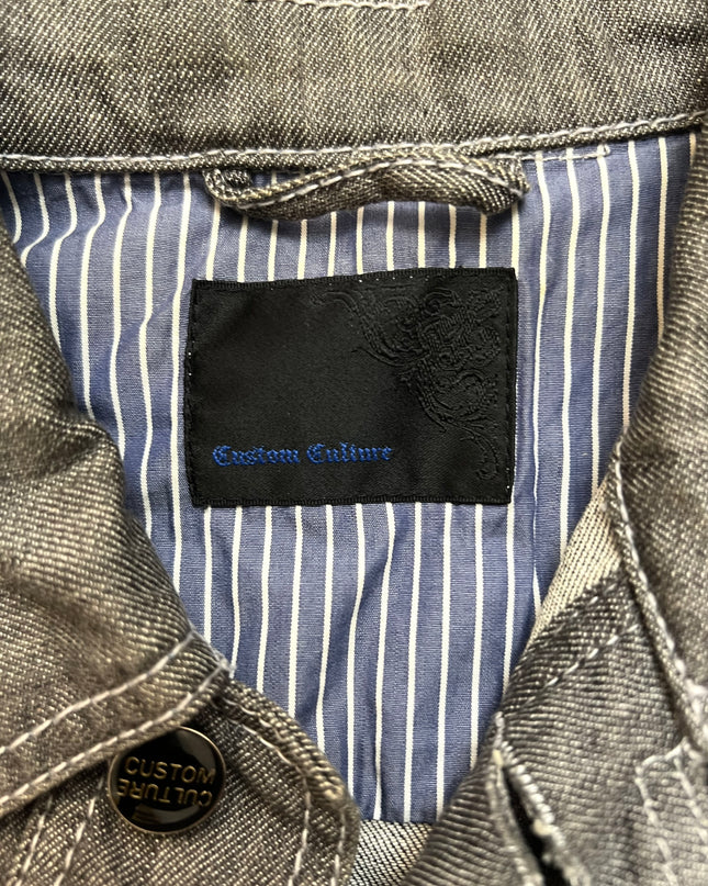 CUSTOM CULTURE "NO FUTURE" DENIM JACKET