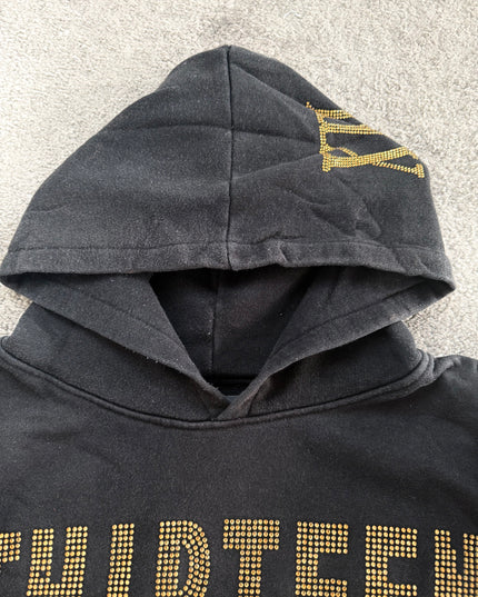 THIRTEEN JAPAN "GOLD RHINESTONE" HOODIE