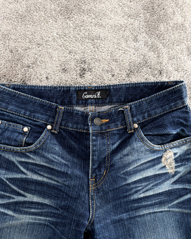 CAVARIA "DISTRESSED FADE" DENIM (M)
