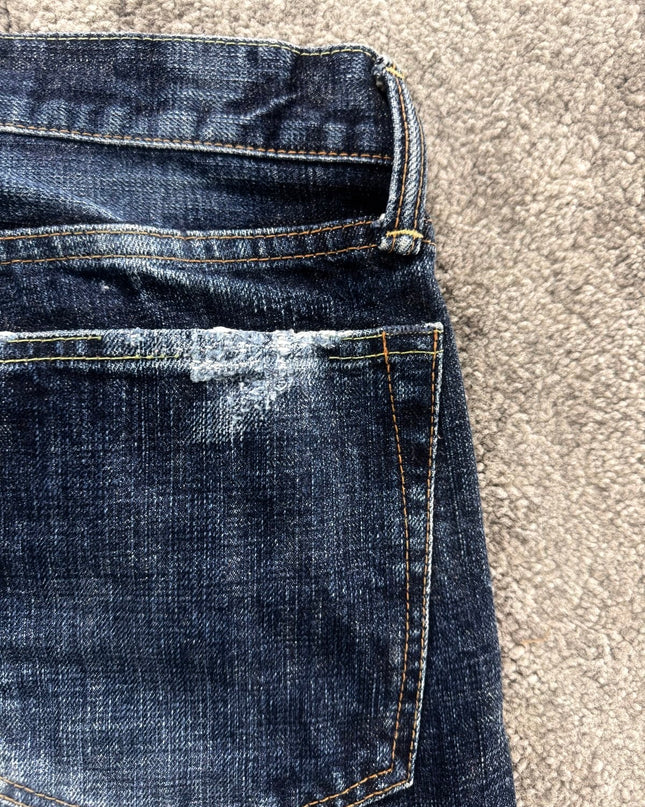 ETERNAL "DISTRESSED INDIGO" DENIM (M)