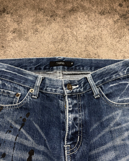 TRAVAS "PAINTED FLARE" DENIM (S-M)