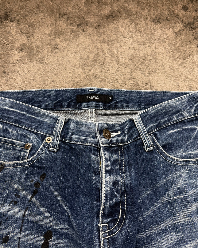 TRAVAS "PAINTED FLARE" DENIM (S-M)