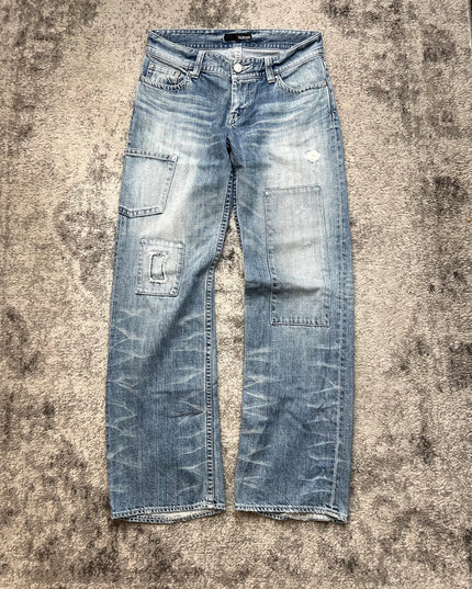 VAROSH "CONCRETE HALO PATCH" DENIM