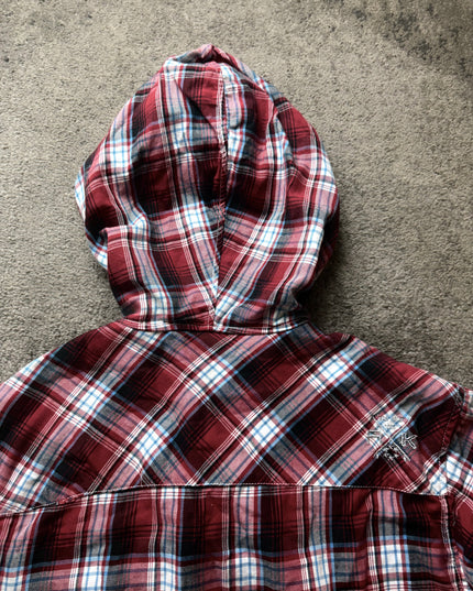 RUSS K "CRIMSON COLLEGE" FLANNEL (M)