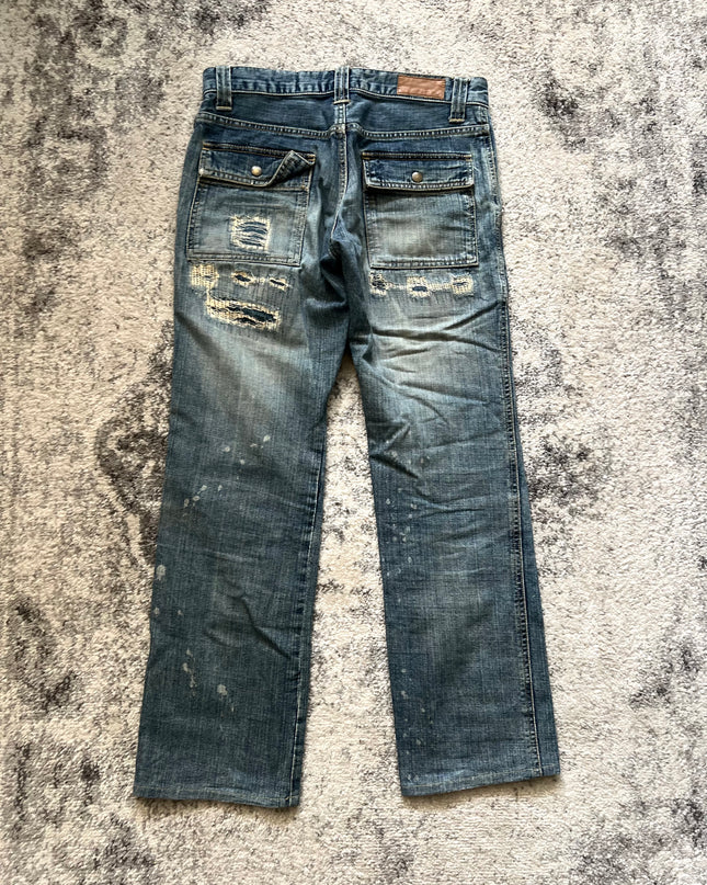 BOYCOTT DISTRESSED DENIM 