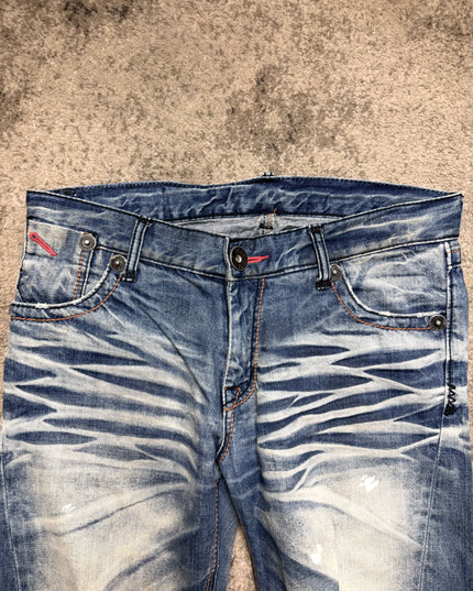 BACKVINTAGE "FROZEN WHISKERS" DENIM