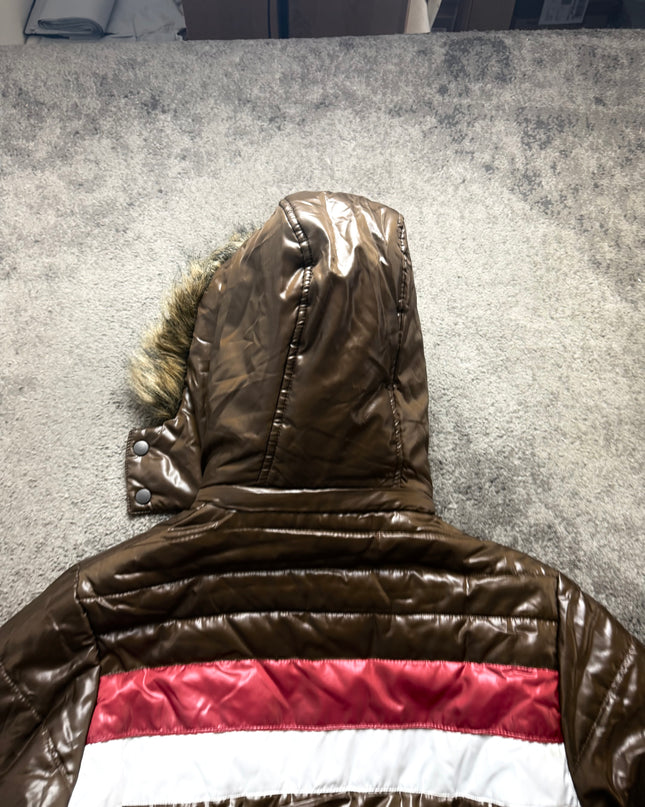 DRIP DROP "RETRO GLACIER" PUFFER