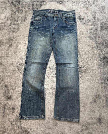 889194 "CRACKED HORIZON" DENIM