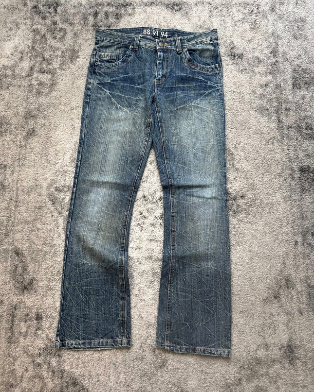 889194 "CRACKED HORIZON" DENIM