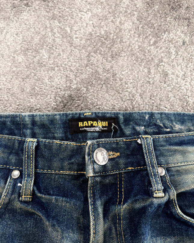 RAPANUI "HEAVY FADE WORK" DENIM (M-L)