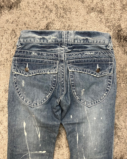 JACKROSE "BLEACHED CHAOS" DENIM