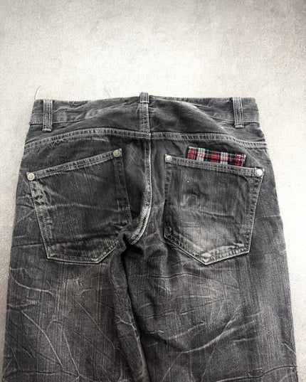 ROOT THREE "CRACKED SIGNAL" DENIM (S-M)
