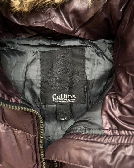 COLLINS "SPRECTRUM FADE" FUR PUFFER