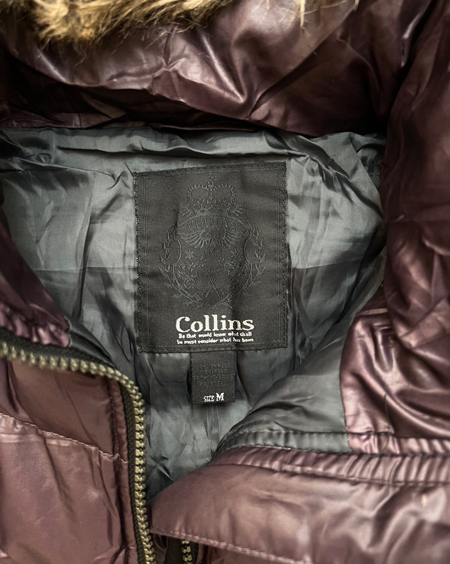 COLLINS "SPRECTRUM FADE" FUR PUFFER