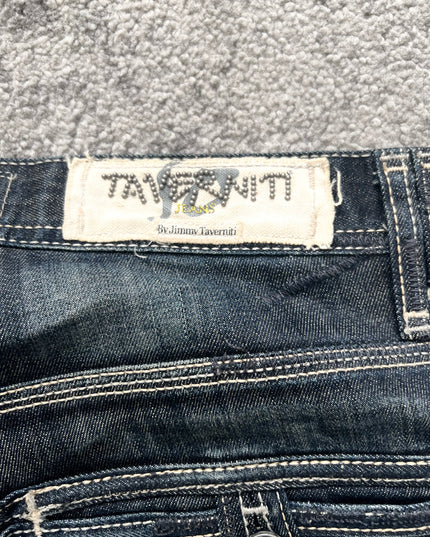 TAVERNI "EDGE LINE DISTORTION" DENIM