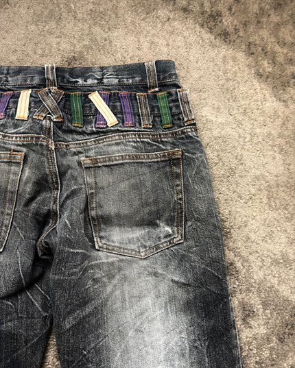 NYLAUS "NEON RIOT" DENIM