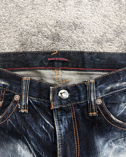 BLUE WAY "MIDNIGHT FADE" DENIM (S-M)