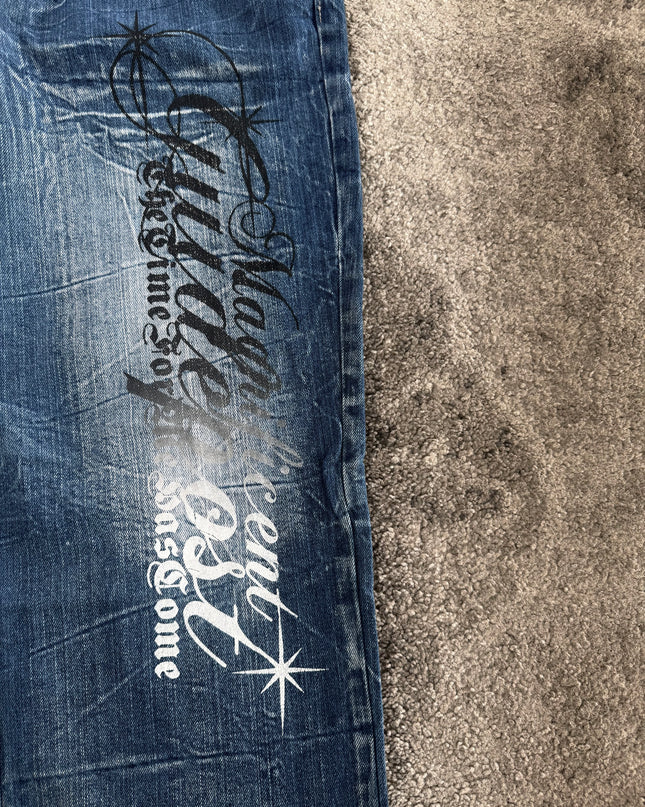 WILD LIFE "SCRIPTED FADE" DENIM (XL)
