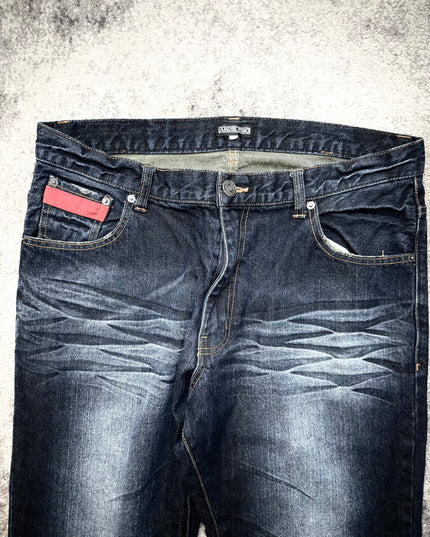 AMORE PURO "CRIMSON FADE" DENIM