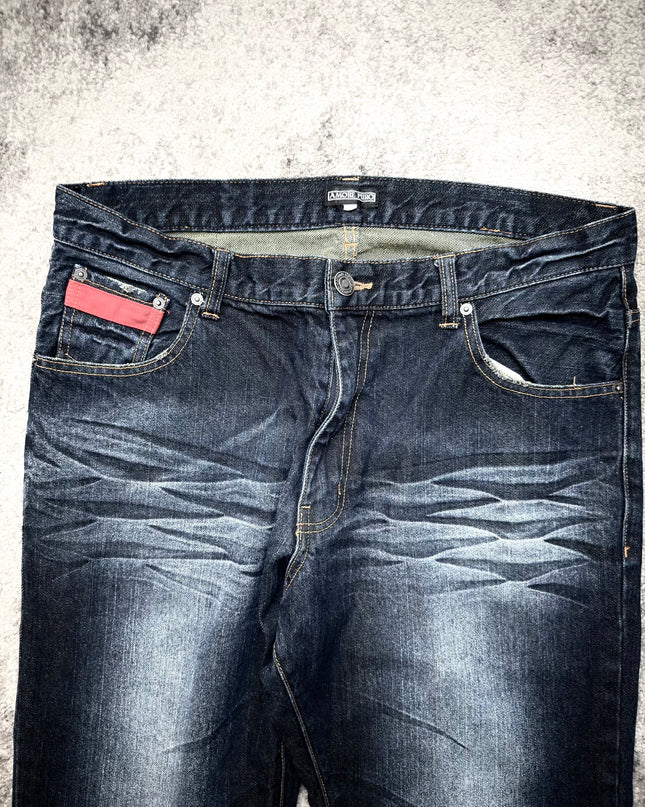 AMORE PURO "CRIMSON FADE" DENIM