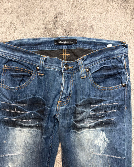 ROOT THREE "PAINTSTORM RAIL" DENIM