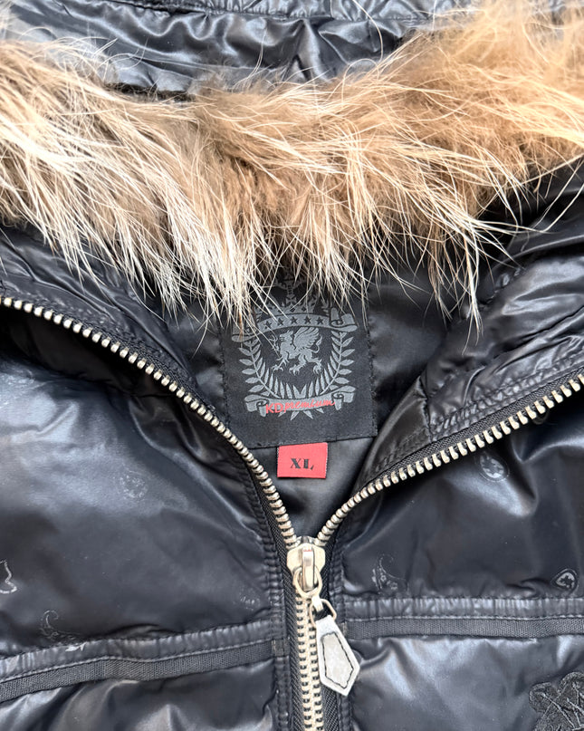 KD "BLACK STATIC" PUFFER