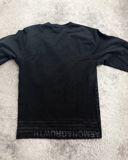 GROWTH "MIDNIGHT MONOGRAM" LONGSLEEVE (S-M)