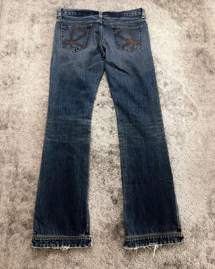 KRM "FRACTURE ZIP" DENIM