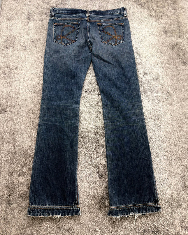 KRM "FRACTURE ZIP" DENIM