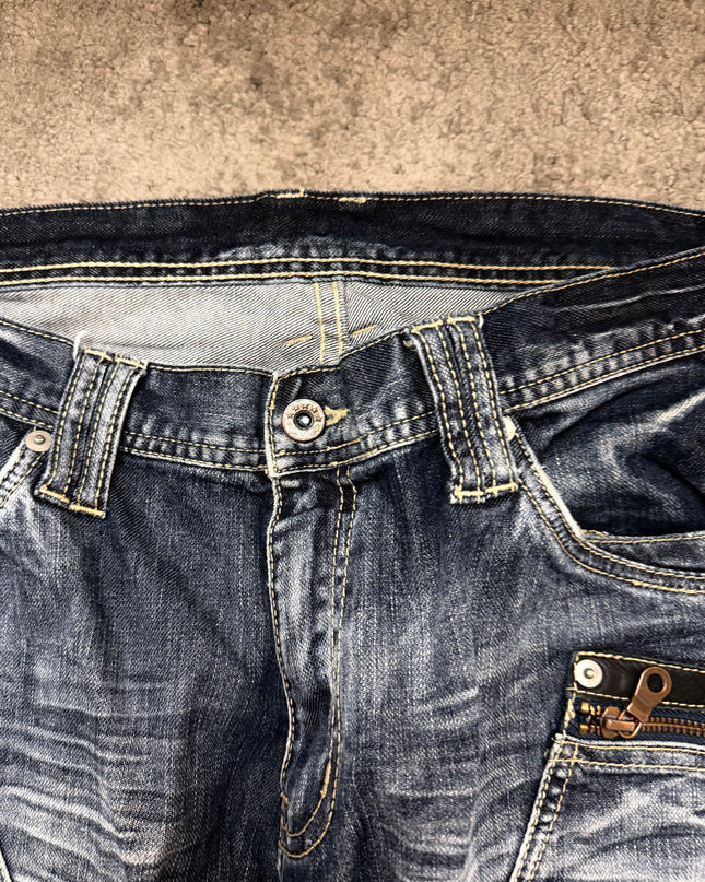 MICHEL KLEIN "FRACTURED SILENCE" DENIM