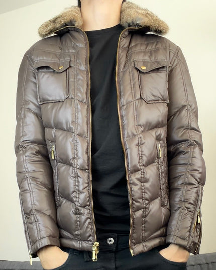ABAHOUSE "FALLEN WINTER" PUFFER
