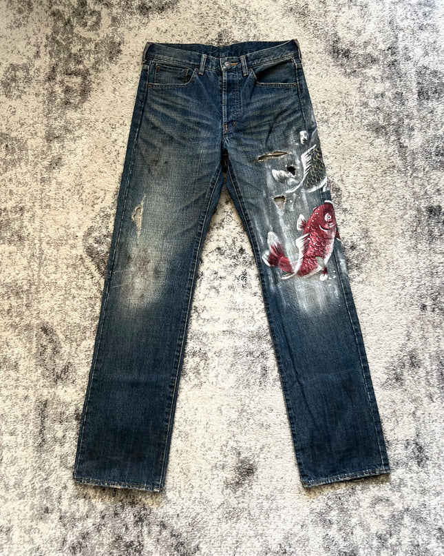 TAKEO KIKUCHI KOI DENIM