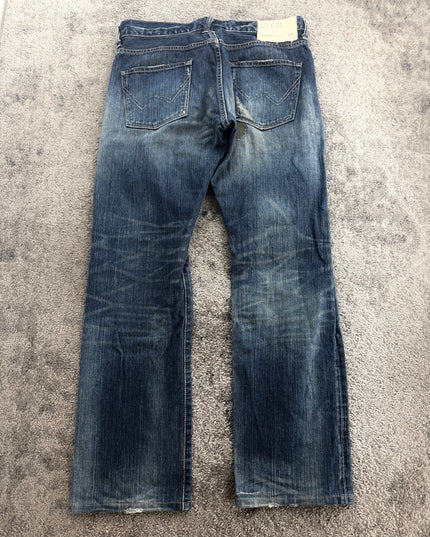 EDWIN XV "REPAIRED FADE" DENIM (S-M)