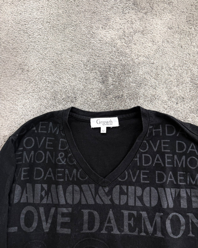 GROWTH "MIDNIGHT MONOGRAM" LONGSLEEVE (S-M)