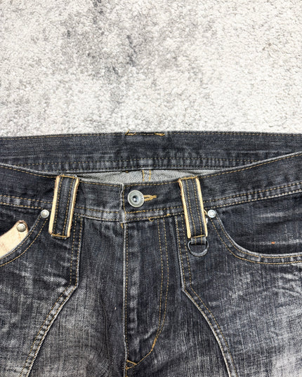 NICOLE CLUB "ASH FADE" DENIM
