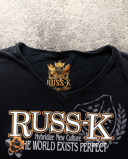 RUSS K "PERFECT WORLD" TEE (M)