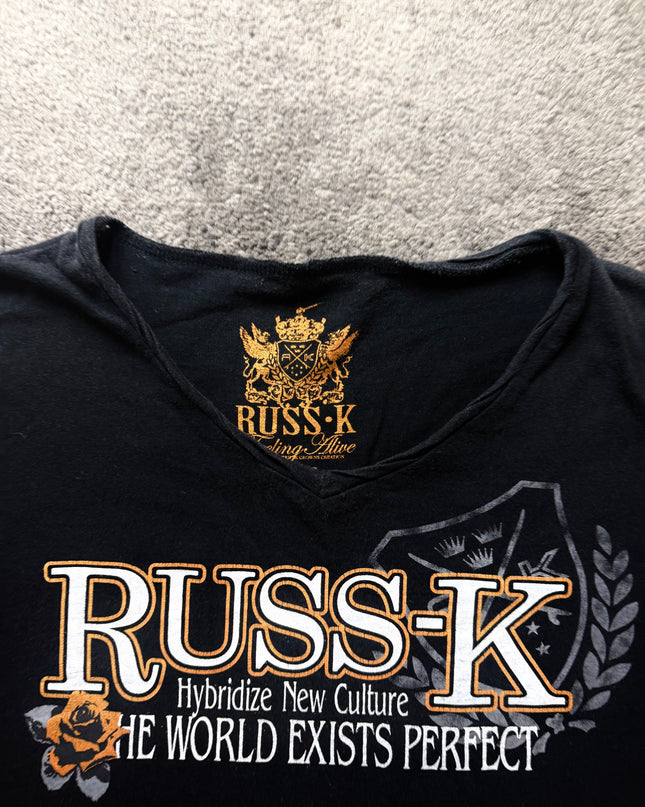 RUSS K "PERFECT WORLD" TEE (M)