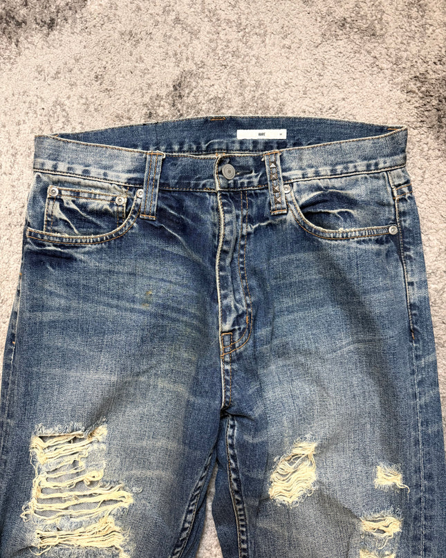 HARE "FRACTURED INDIGO" DENIM