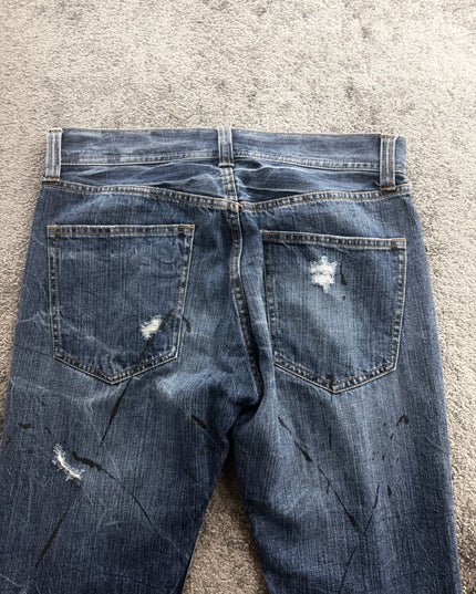 HEISEI "DESTROYED INK" DENIM (S-M)