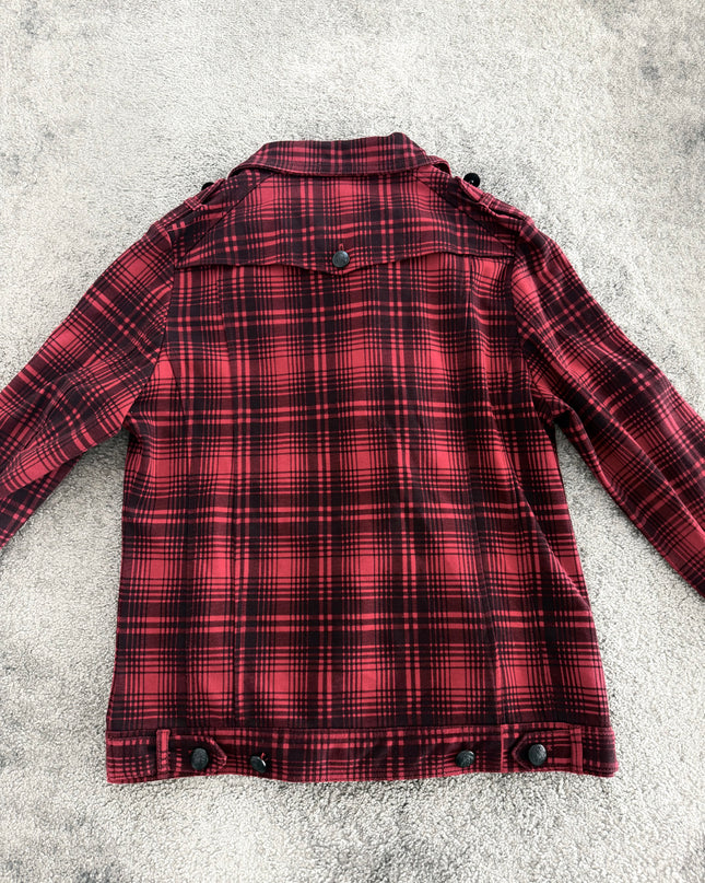 INTHEATTIC "REBEL PLAID LAYER" JACKET (M)