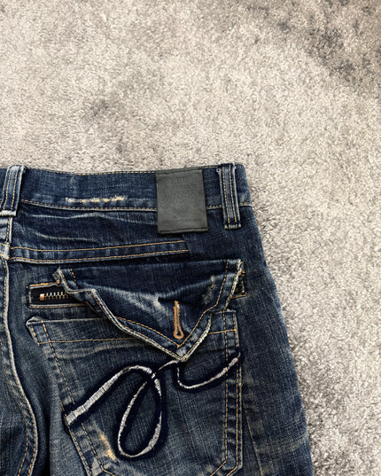 RED PEPPER "UNDERGROUND LOGO" DENIM