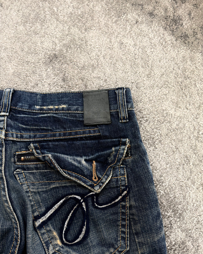 RED PEPPER "UNDERGROUND LOGO" DENIM