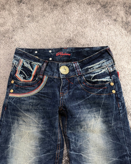 RIOBERA "NEON DRIFT" DENIM